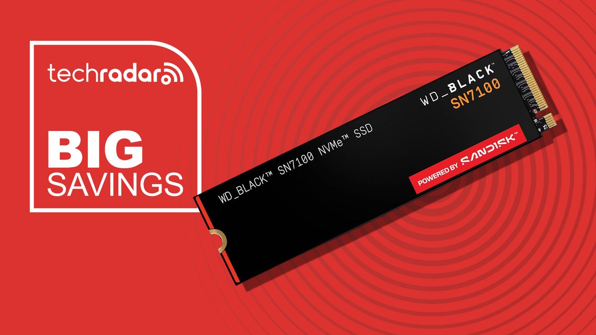 I’m a computer expert, and I recommend jumping on this nearly half-price 1TB WD_BLACK SN7100 NVMe SSD while it's still under $190