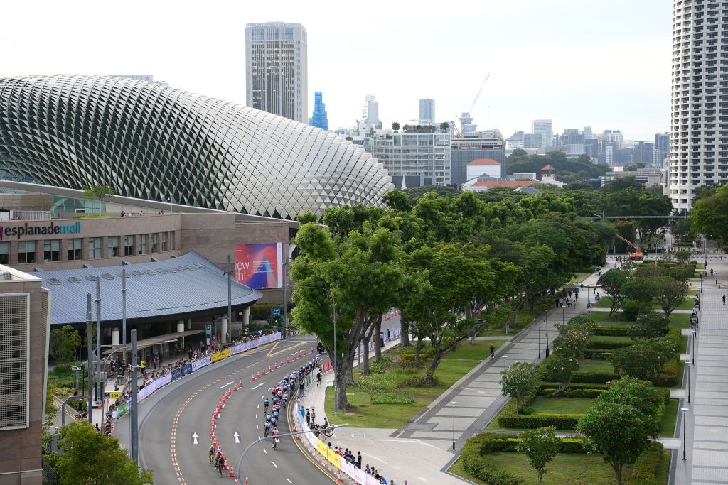 The Tour de France Singapore Criterium showed off the skyline