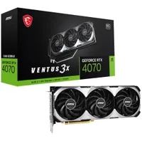 MSI RTX 4070 12GB VENTUS 3X OC:$629.99now $599.99 at Best Buy
$30 savings