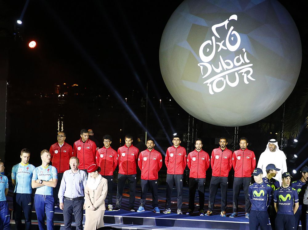 The United Arab Emirates team