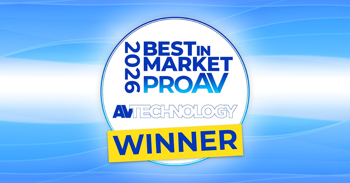 Learn what the judges had to say about these 28 Pro AV Best in Market (BiM) 2026 award winners for AV Technology. 