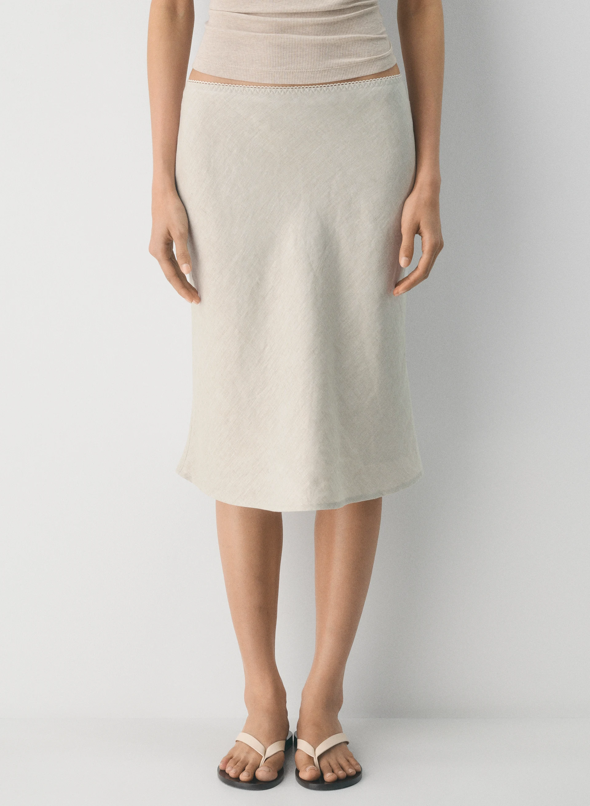 Fielden Linen Skirt