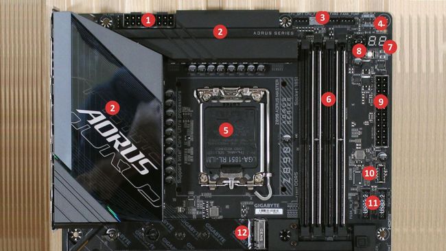 A Diagram (and Explanation) of Motherboard Parts and Their Functions ...