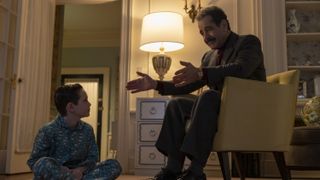 Colin Keane and Tony Shalhoub in The Marvelous Mrs. Maisel