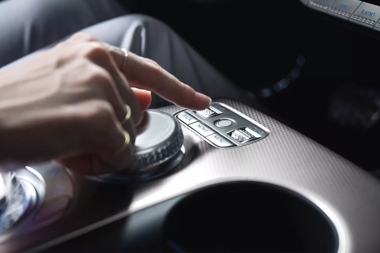 a picture of the Fingerprint Authentication found on the 2025 Hyundai GV60