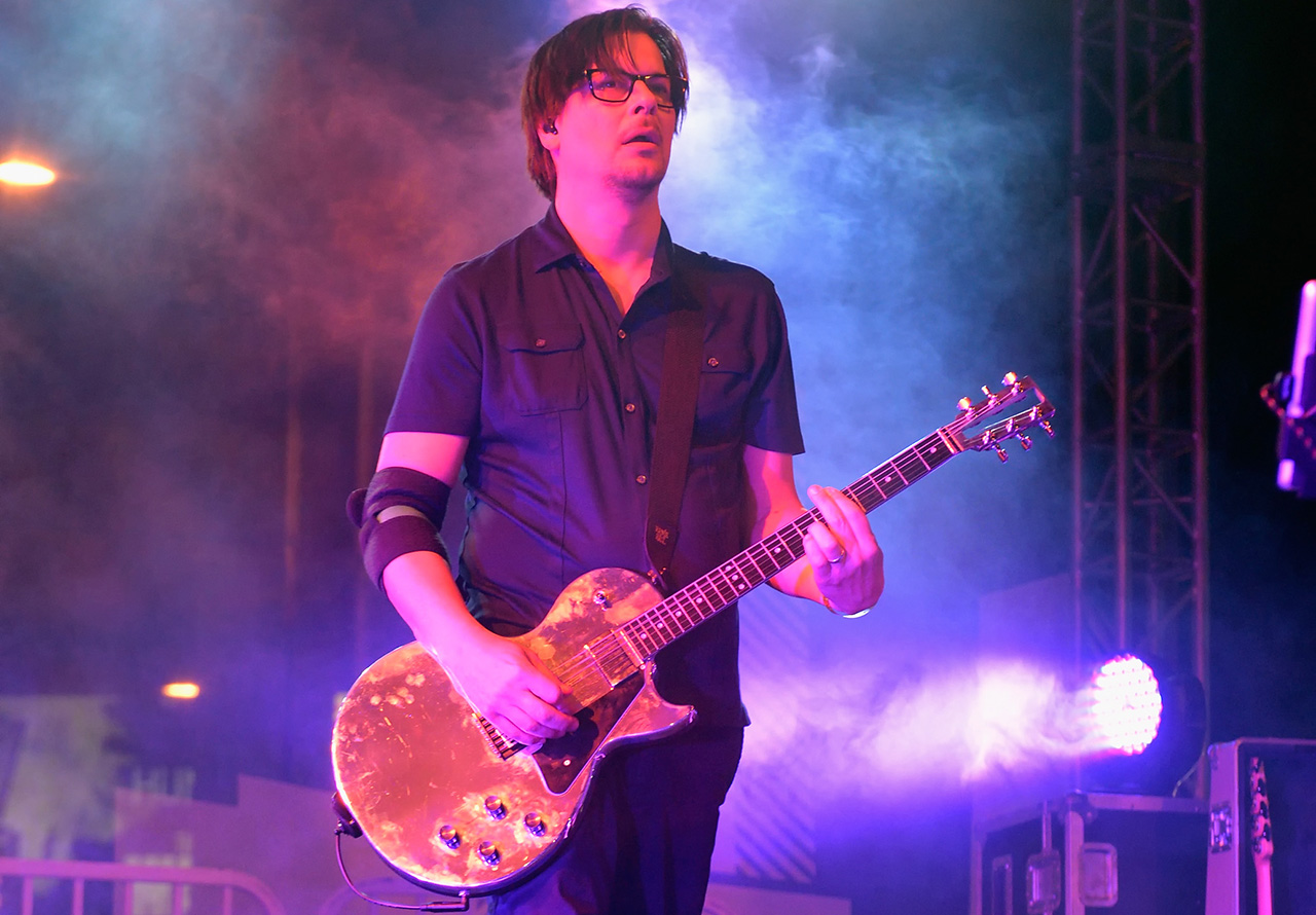 Ken Andrews of Failure performs at the 7th Annual Sunset Strip Music Festival in West Hollywood, California on September 20, 2014