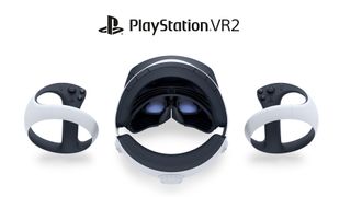 Sony PS VR 2 headset from above
