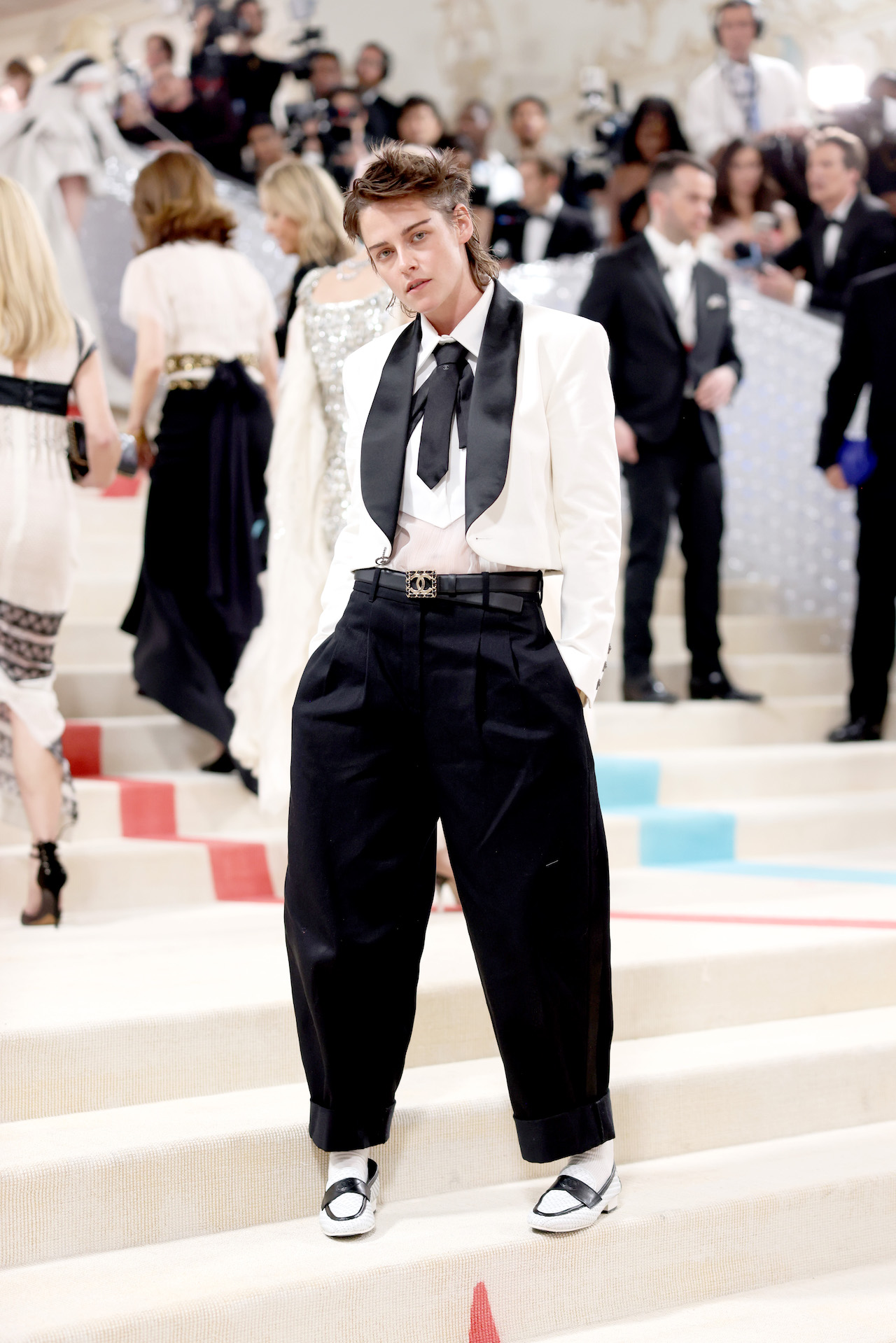 NEW YORK, NEW YORK - MAY 01: Kristen Stewart attends The 2023 Met Gala Celebrating 