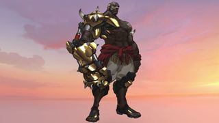 A portrait of the Overwatch 2 character Doomfist