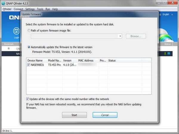 qfinder map network drive