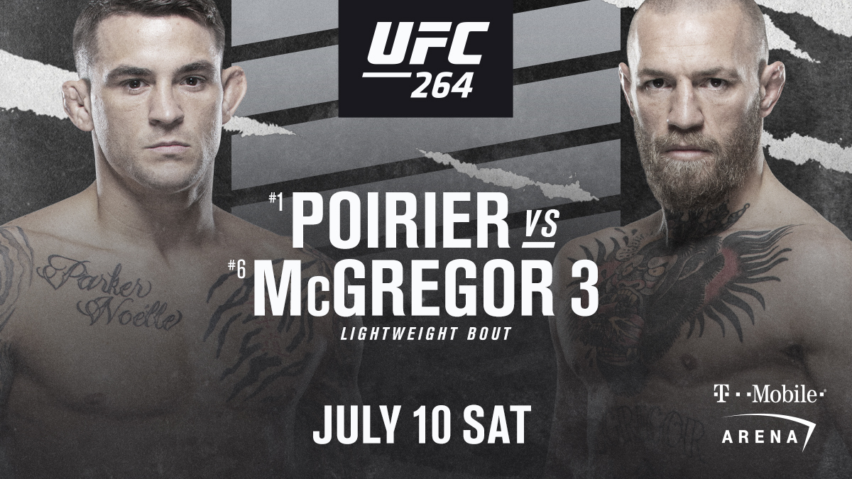Conor McGregor vs. Dustin Poirier 3 UFC 264 Full Fight Replay