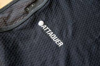 A man wearing the Attaquer summer base layer