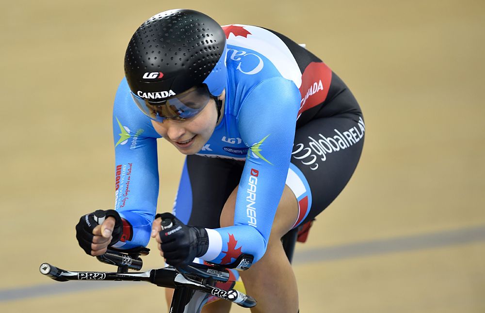 Canada's Annie Foreman-Mackey qualified third fastest