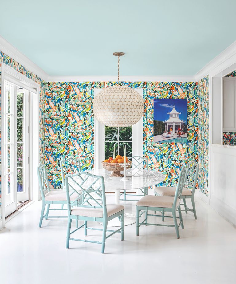 10 dining room wallpaper ideas – modern murals, quirky prints and ...