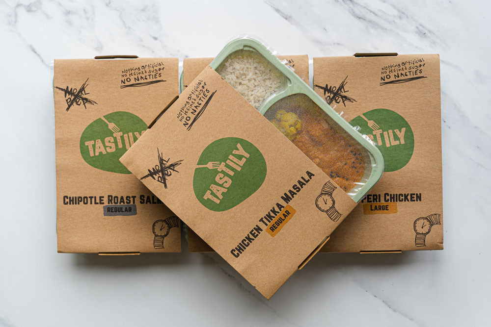 Tastily meals in packaging