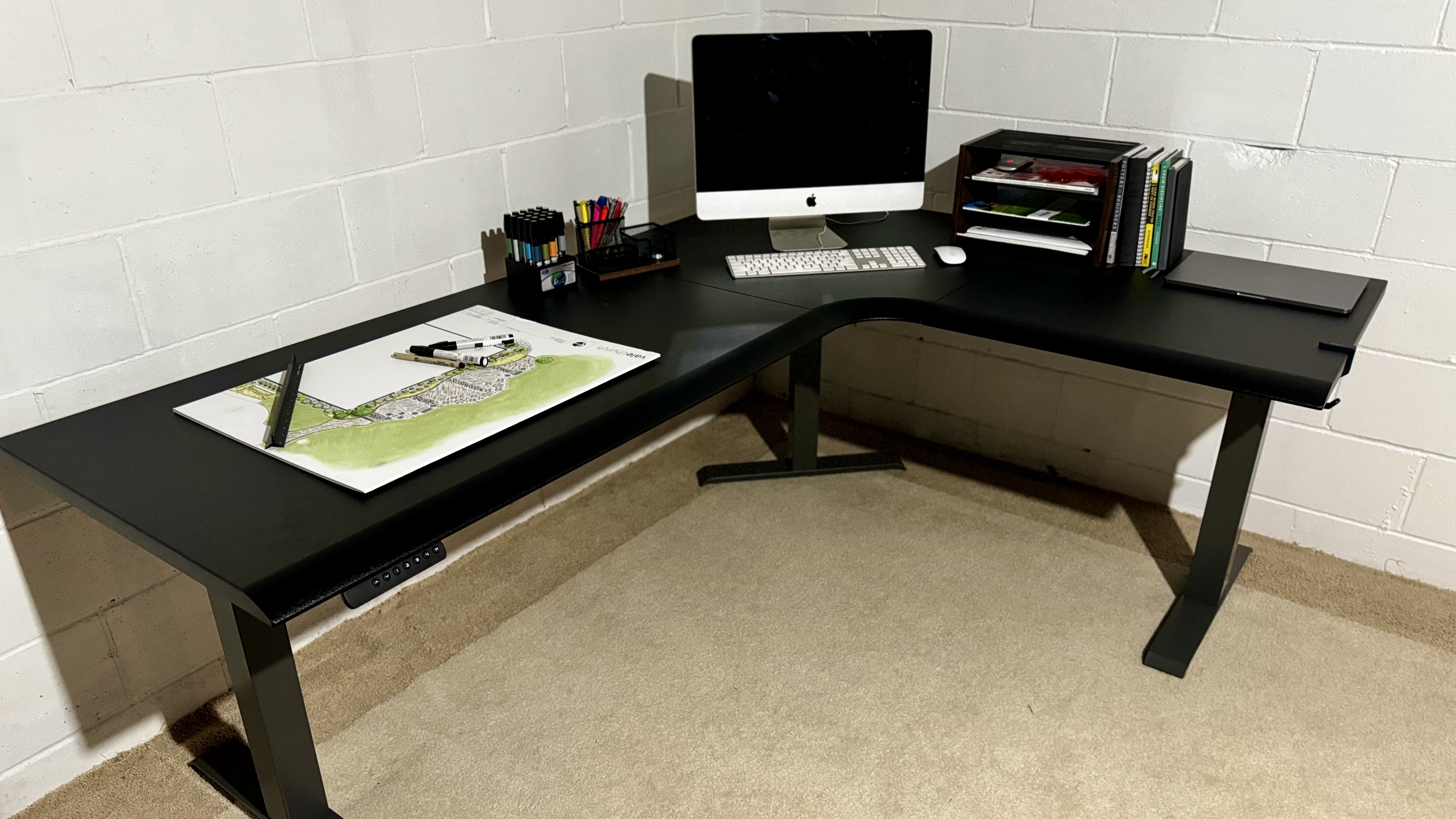 Vari L-Shaped Electric Standing Desk