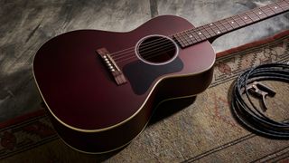 Gibson L-00 Special small-bodied acoustic guitar in Satin Wine Red finish