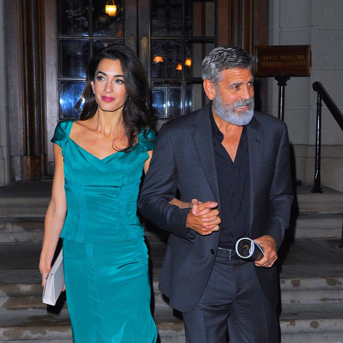 Amal Clooney In Jean-Louis Scherrer by Stephane Rolland - The Prince's  Trust Dinner - Red Carpet Fashion Awards