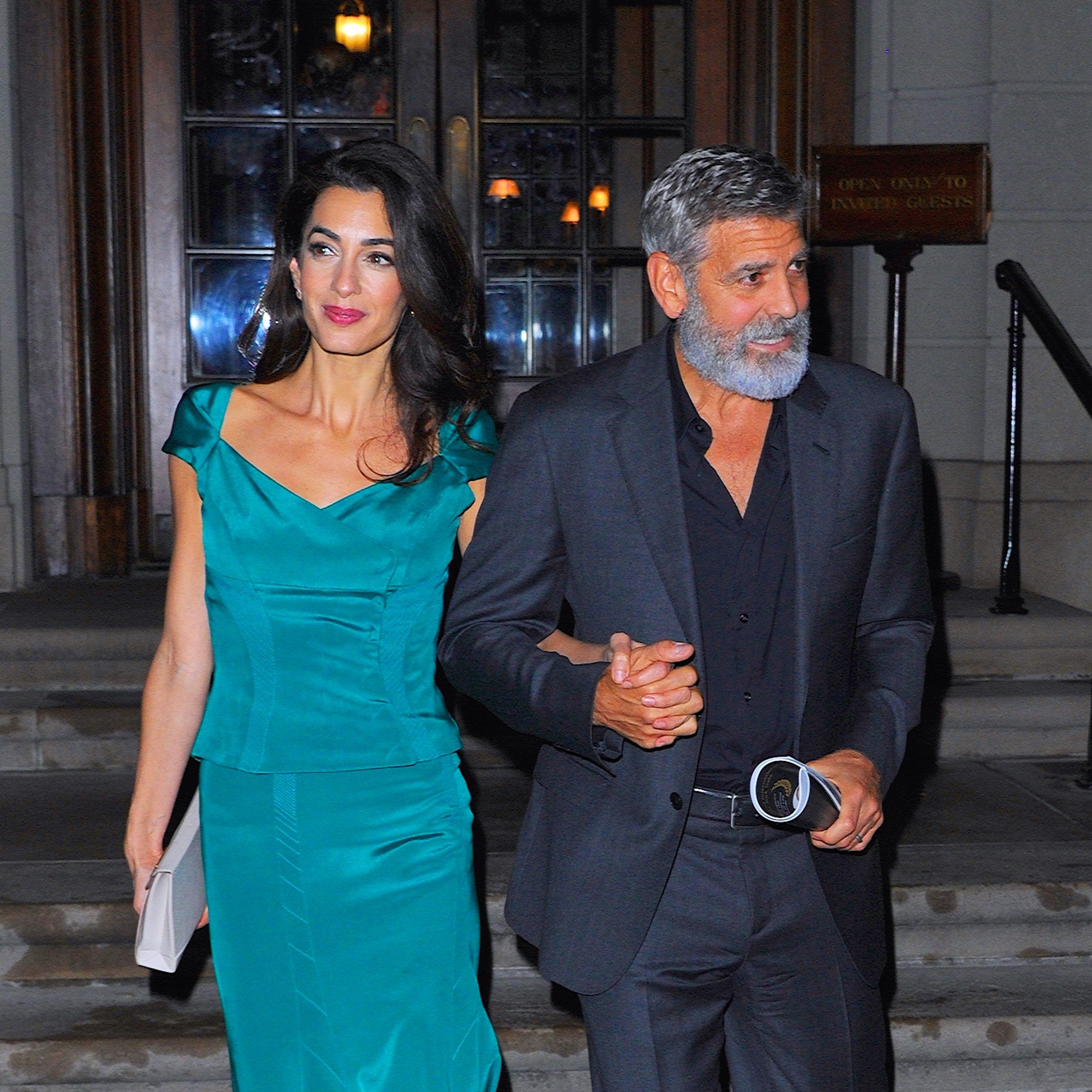 Amal Clooney Nude Pumps 2019