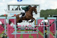 Aoife Clark and Fenyas Elegance win Bramham CCI3* 2014