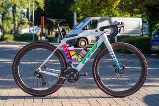 Danni Shrosbree's Felt Breed at the Gravel World Championships.