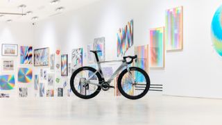 Graffiti artist Felipe Pantone worked closely with Canyon on his design