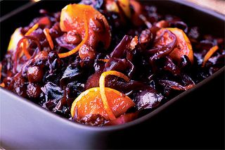 red cabbage recipe with fruit