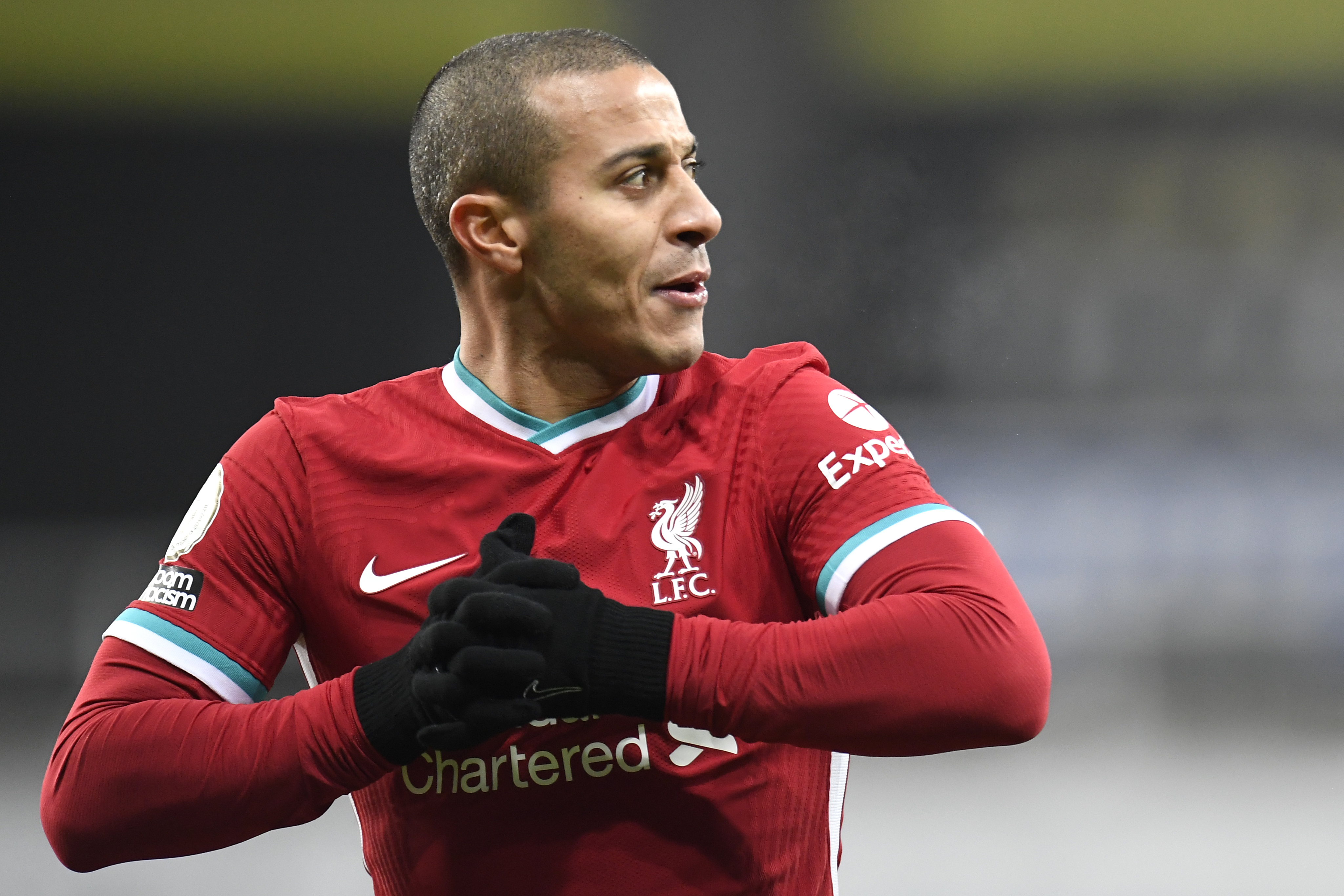 Liverpool’s Thiago Alcantara