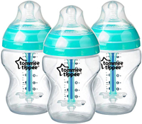 Tommee Tippee Advanced Anti-Colic Baby Bottles, WAS £19.99 now £7.99
If you're bottle-feeding, stocking up on a few spare bottles and teats in the next rate of flow makes sense on Prime day.  And if you're breastfeeding or expecting a baby, having the cupboard stashed with bottles ready for expressing is a good move.