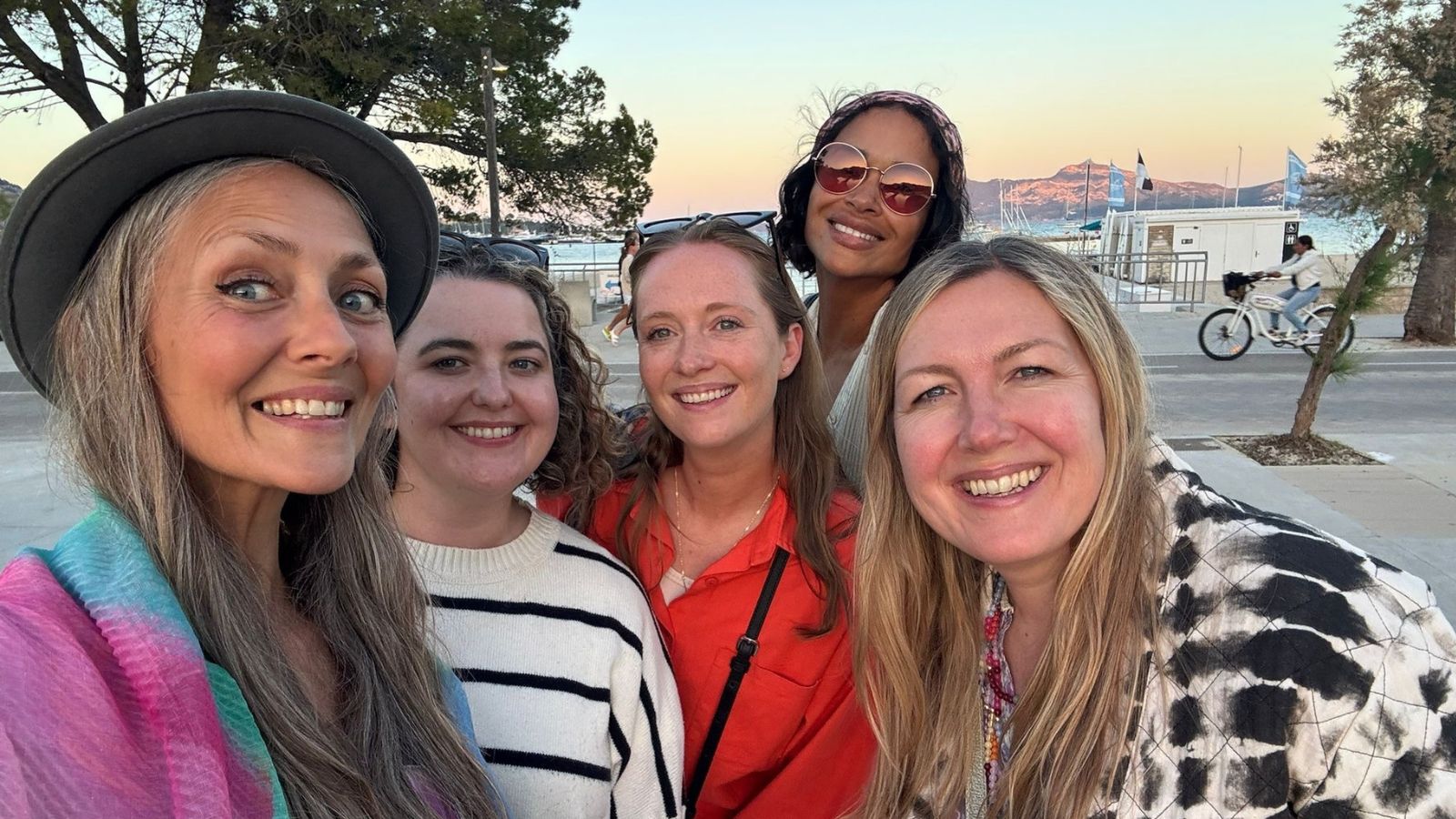 an image of The woman&amp;amp;home beauty team on their beauty shoot to Mallorca