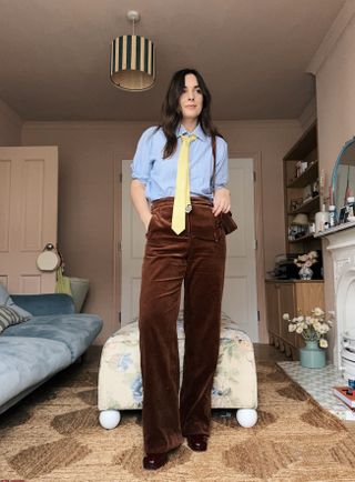 Olivia Purvis, how to style a tie