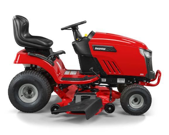 The Snapper SPX 23/42 has a Briggs &amp; Stratton Professional Series V-Twin OHV engine.