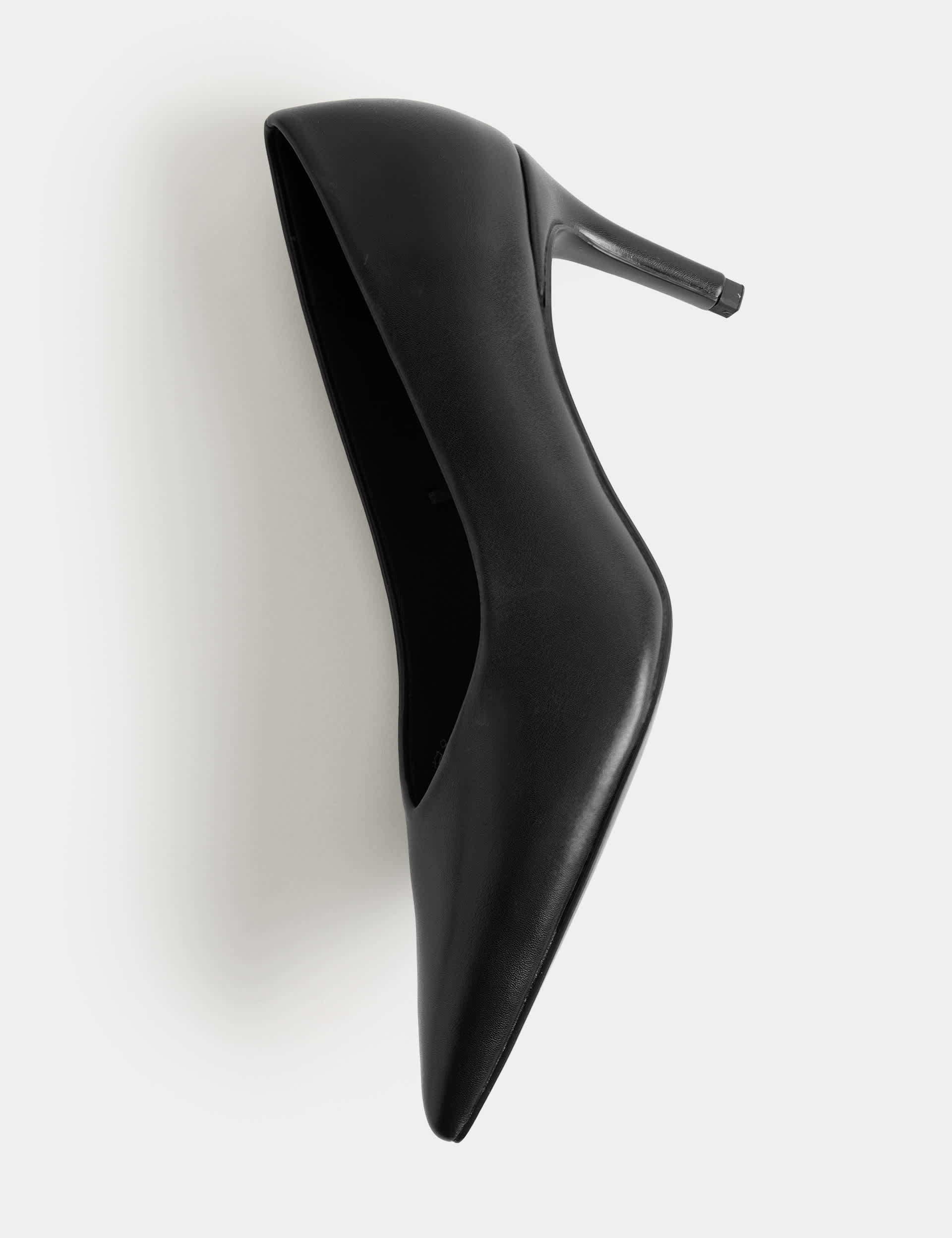 Stiletto Heel Pointed Court Shoes