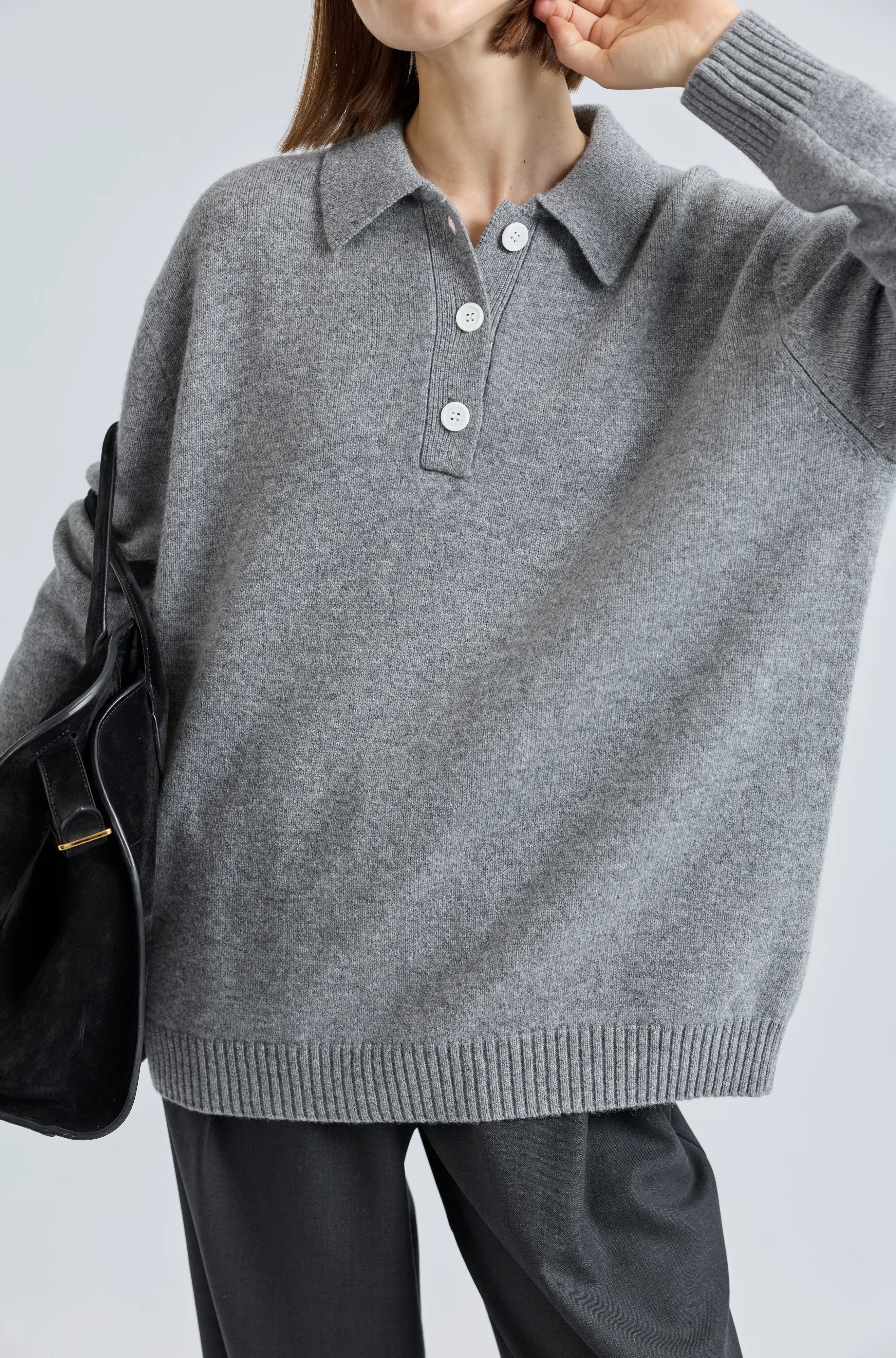 Almina Concept, Polo Wool Sweater