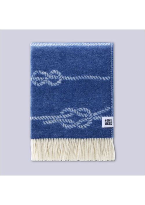 Sailing Knots Wool Throw