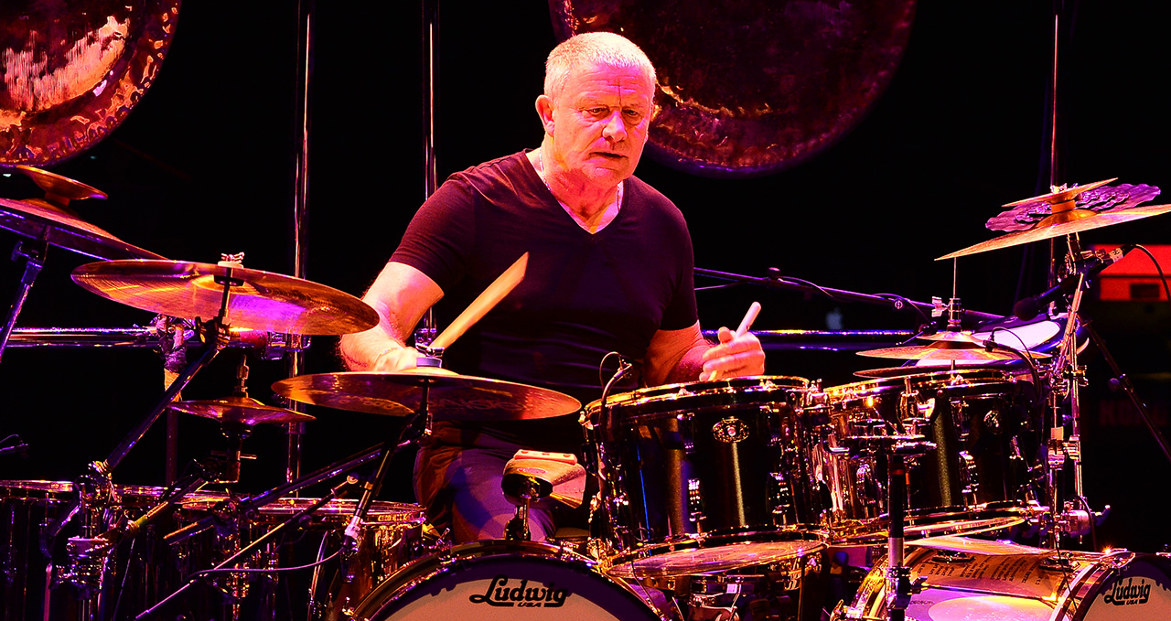 FORT LAUDERDALE, FL - JANUARY 30: Carl Palmer of Carl Palmer&#039;s ELP Legacy performs live in concert at Au-Rene Theater at Broward Center for Performing Arts on January 30, 2022 in Fort Lauderdale, Florida. (Photo by Johnny Louis/Getty Images)