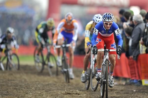 Experienced Frenchman Francis Mourey on his way to finishing 18th.
