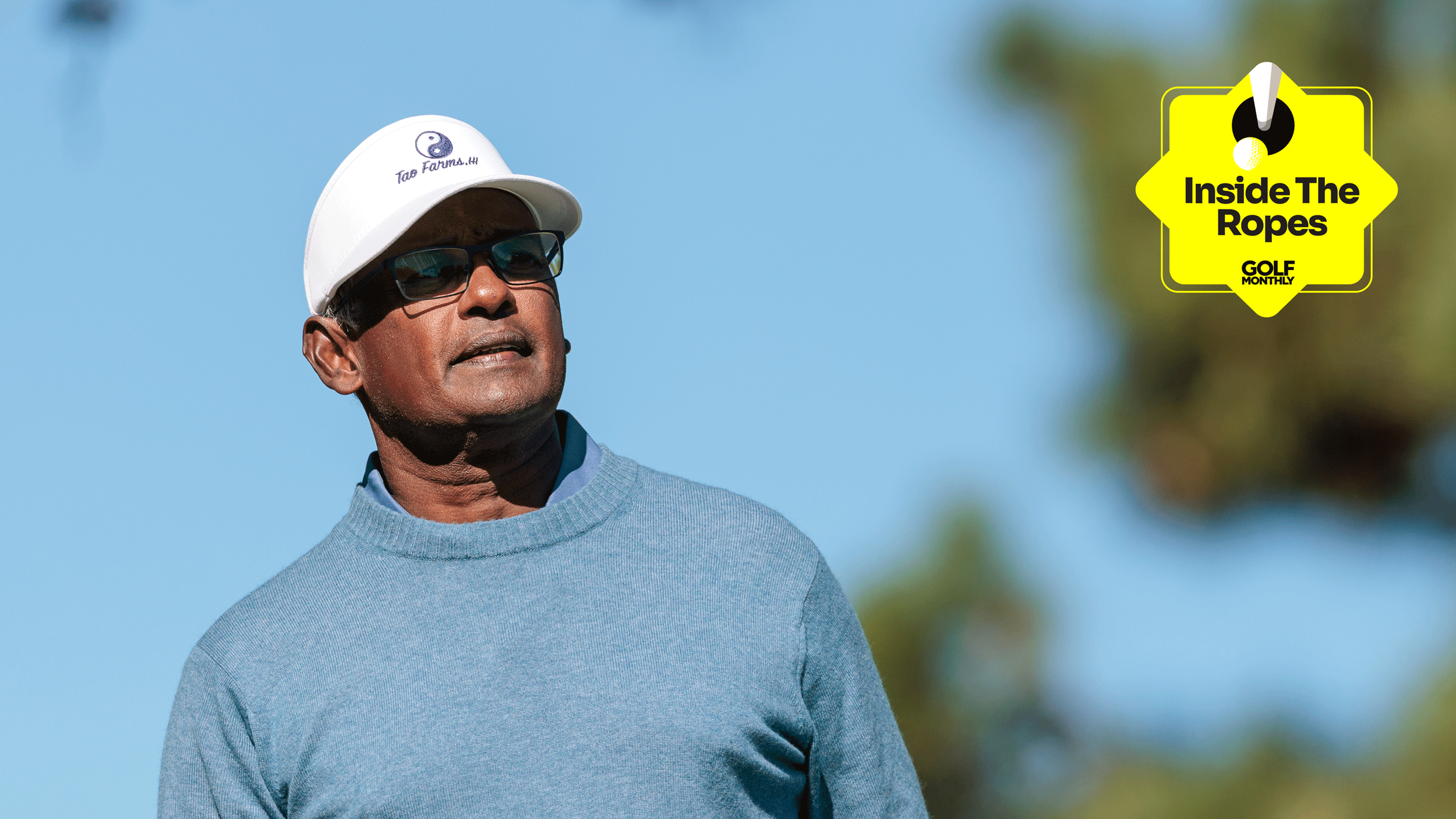 Vijay Singh looks on during the PGA Tour Champions' Dominion Energy Charity Classic in 2025