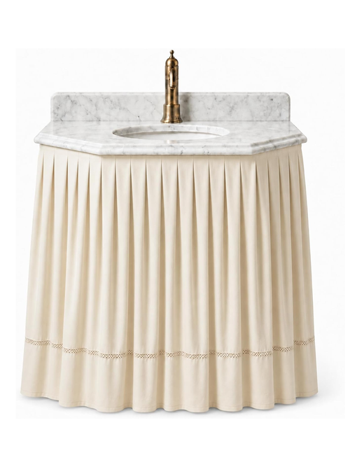 Beige Sink Skirt 
