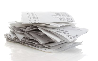 A Stack of Receipts