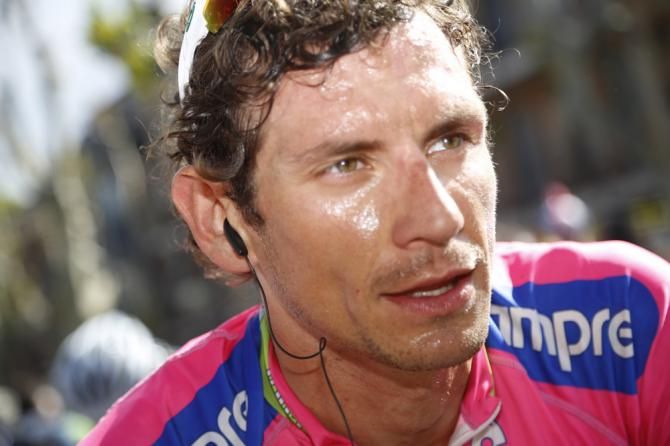 Filippo Pozzato (Lampre - Merida) at the finish
