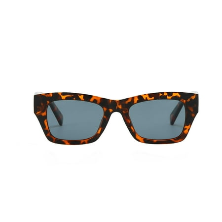 Piranha Eyewear Layla Rectangular Demi Sunglasses for Women - Polarized