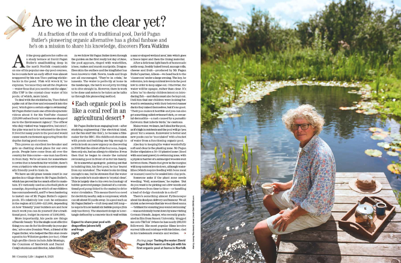 Spreads of the Aug 6 issue of Country Life