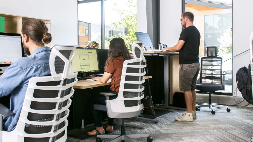 Standing Desk Mat With Heel Grab By Uplift Desk