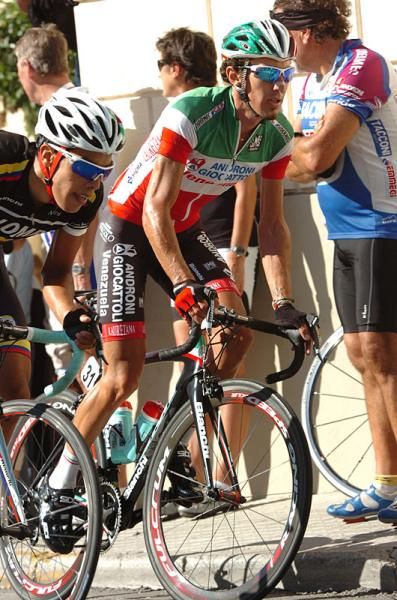 Italian national champion Franco Pellizotti