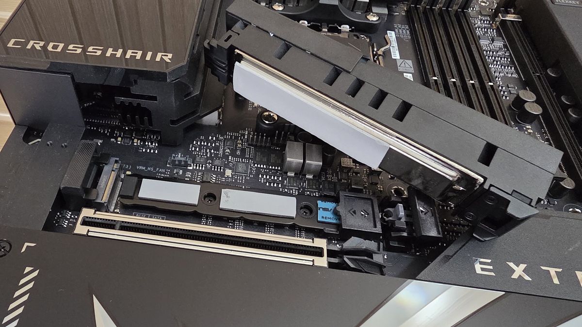 Testing motherboard m.2 heatsinks