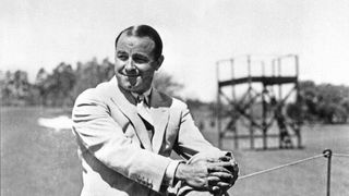Gene Sarazen at the 1935 Masters