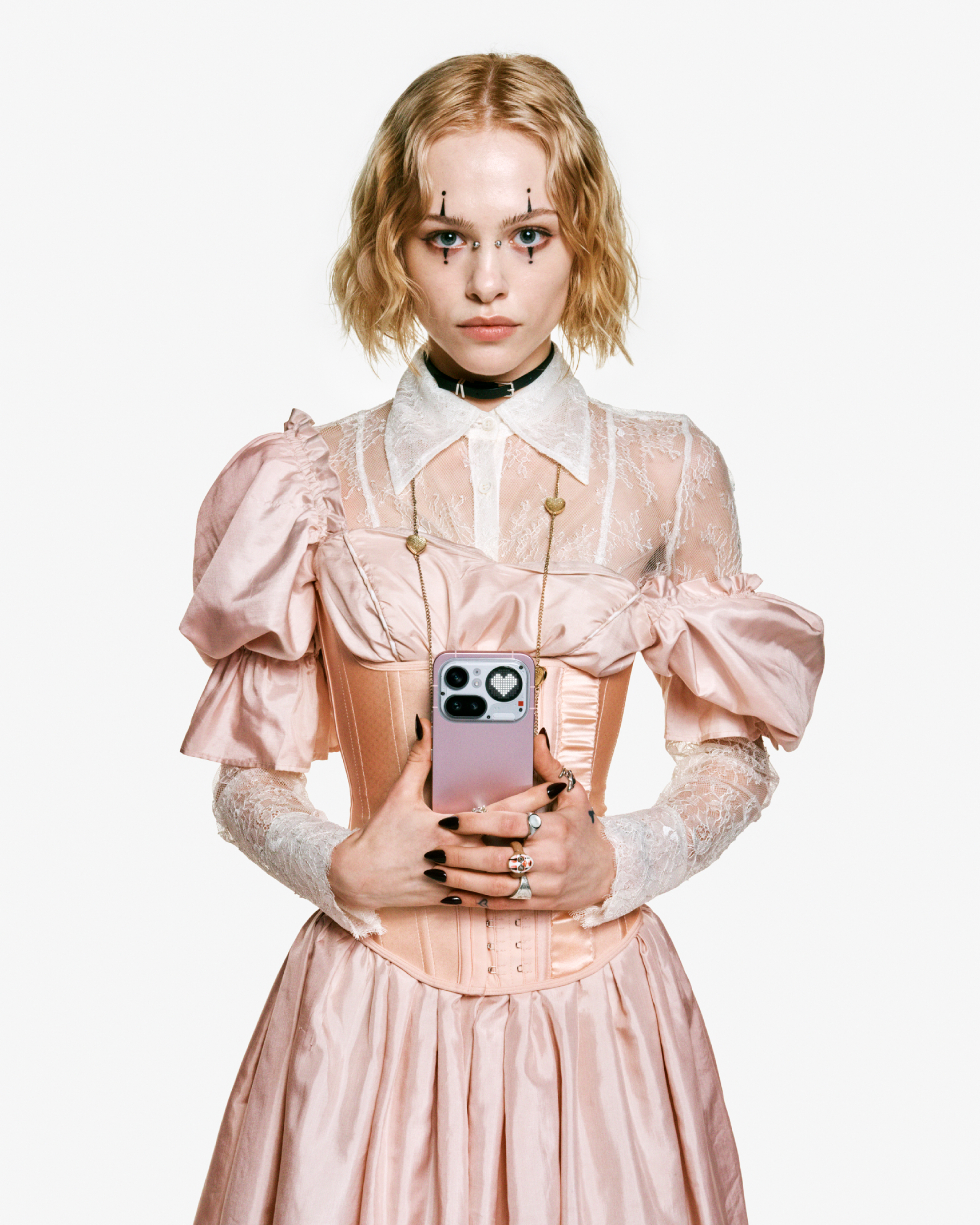 Nothing is pitching pink as its current colour of the moment