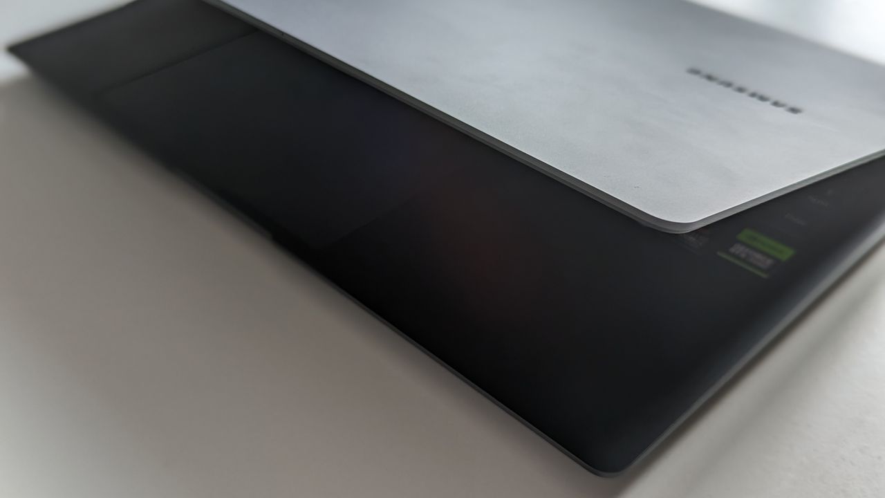 The Galaxy Book3 Ultra on a desk