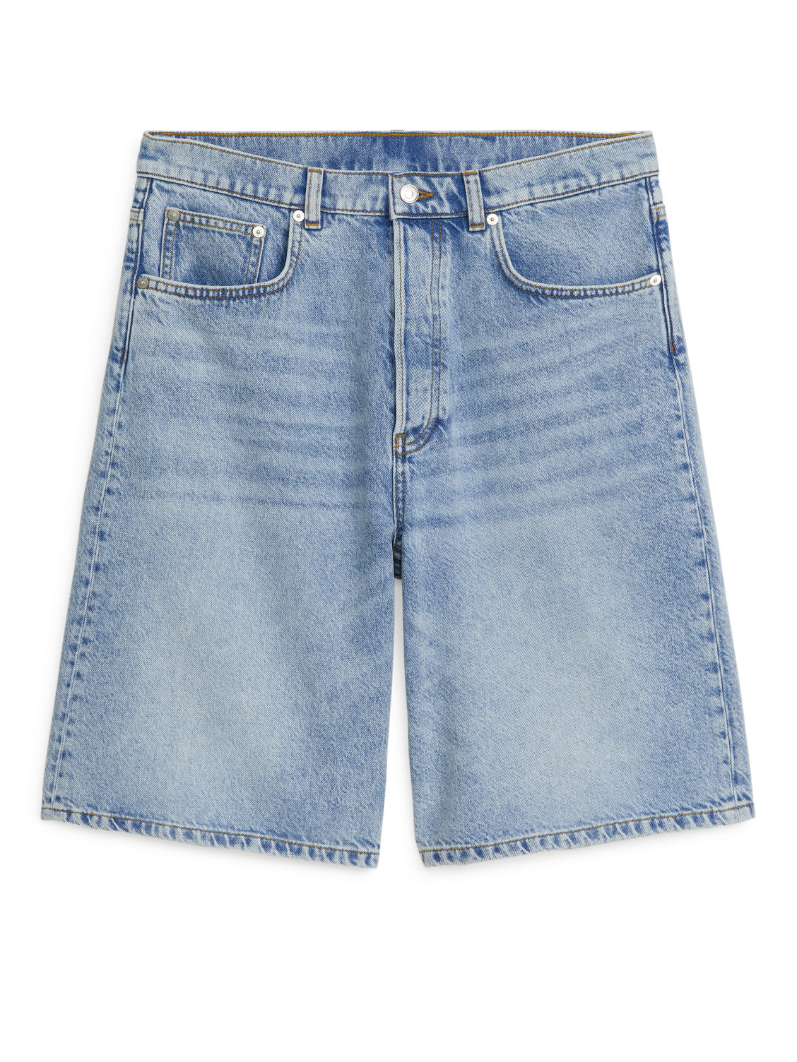 Loose Denim Shorts - Light Blue - Arket Gb